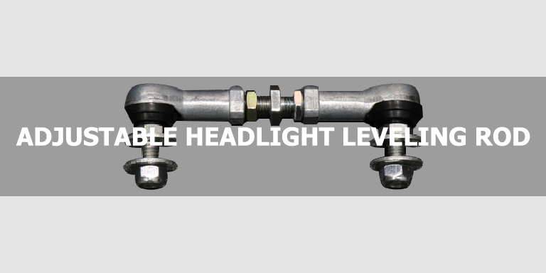 ADJUSTABLE HEADLIGHT LEVELING ROD